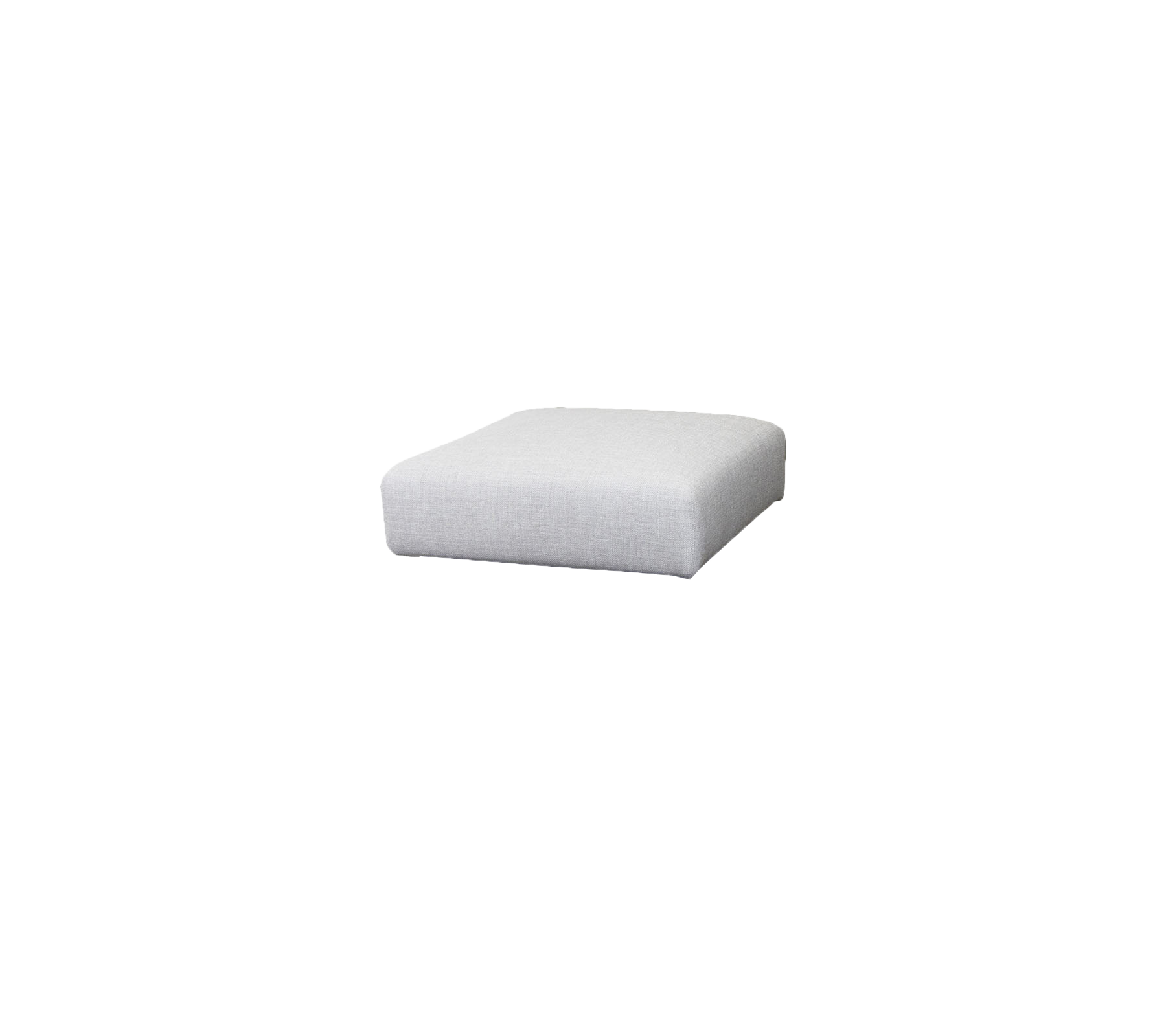 Quadratisches, minimalistisches Kissen aus leichtem Stoff, perfekt für vielseitige Sitzgelegenheiten oder zur Verschönerung der Dekoration. Einfaches und stilvolles Design.