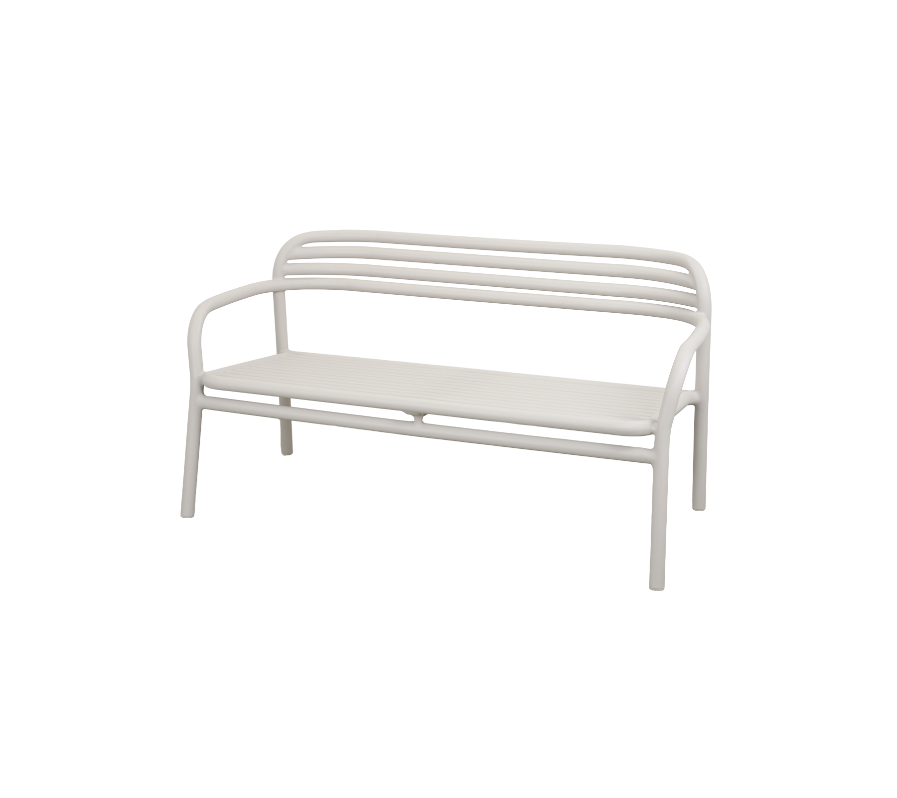 Moderne Sandbank mit einem minimalistischen Design.
