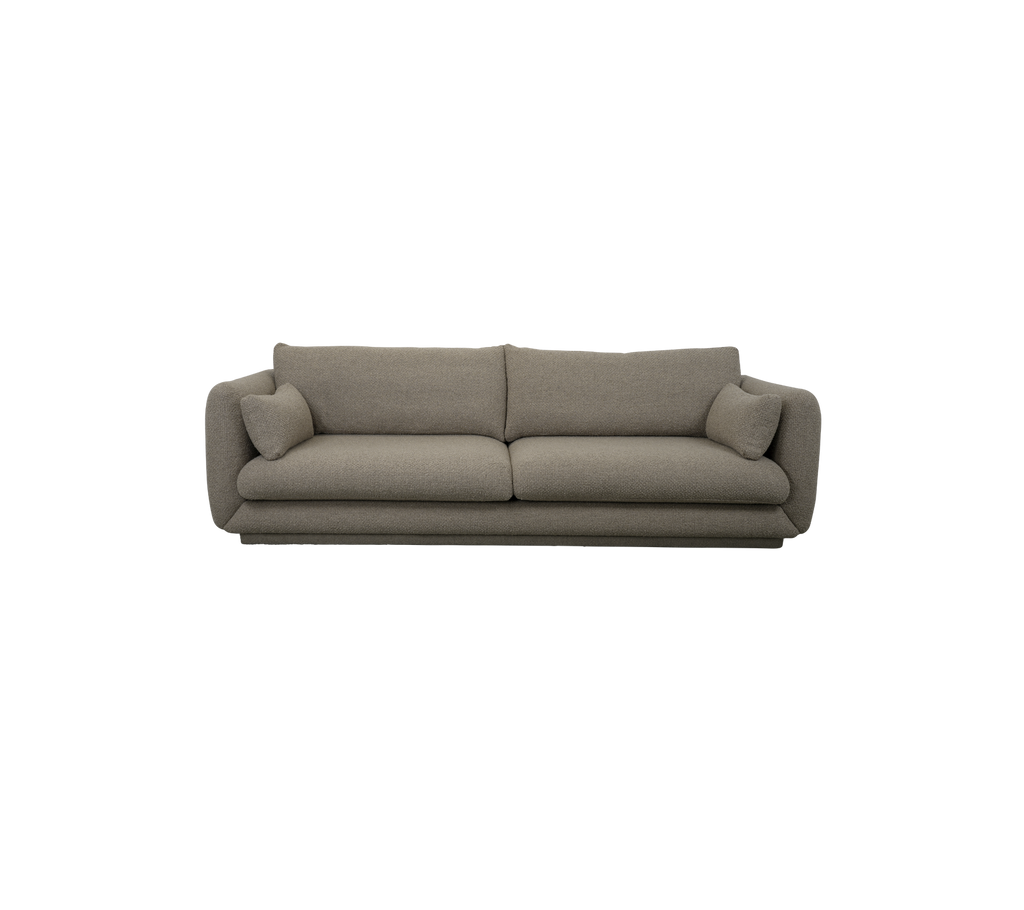 Bloom 3-Sitzer-Sofa mit Sockel