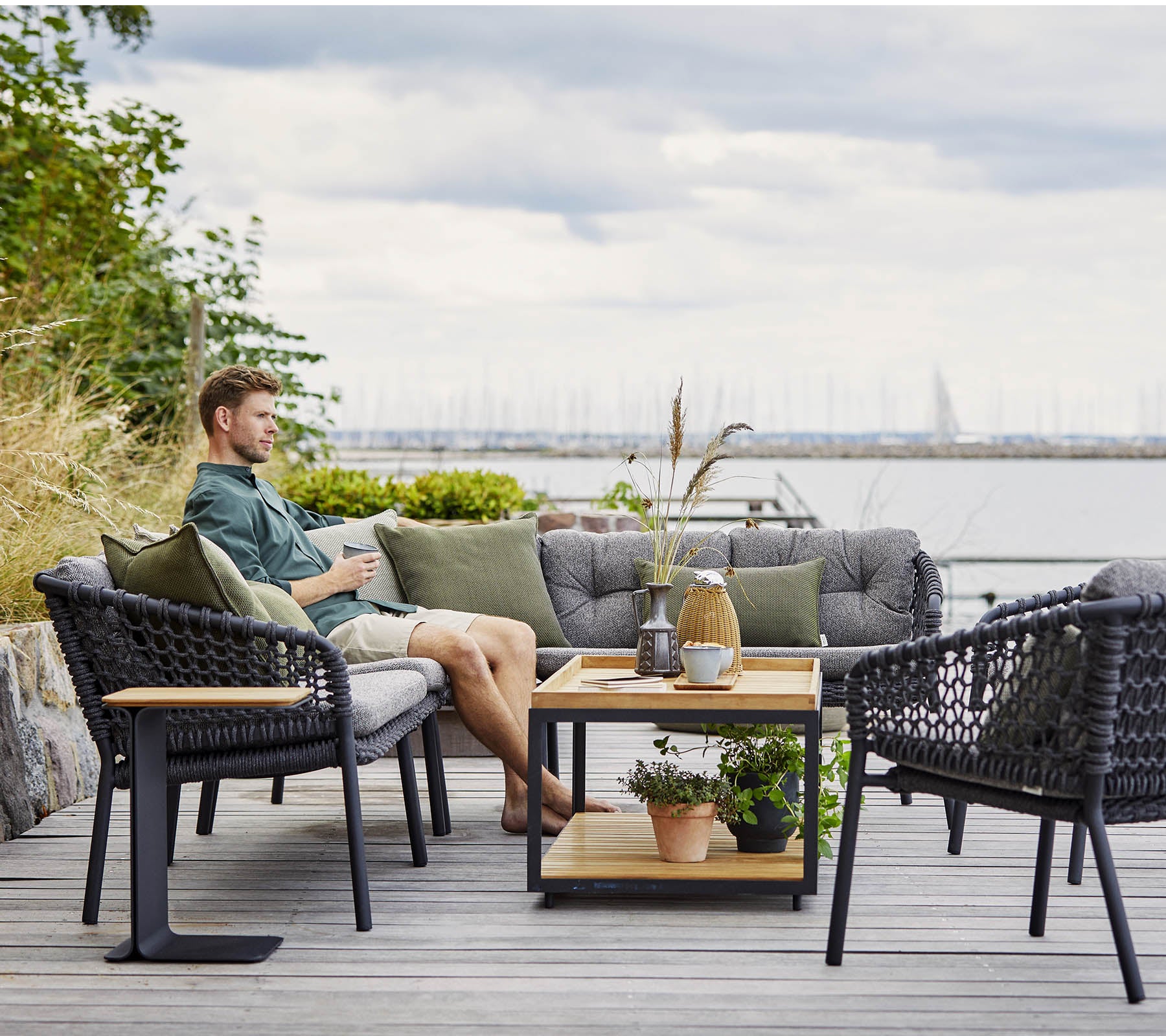 Ocean 2-Sitzer Sofa-Modul, rechts