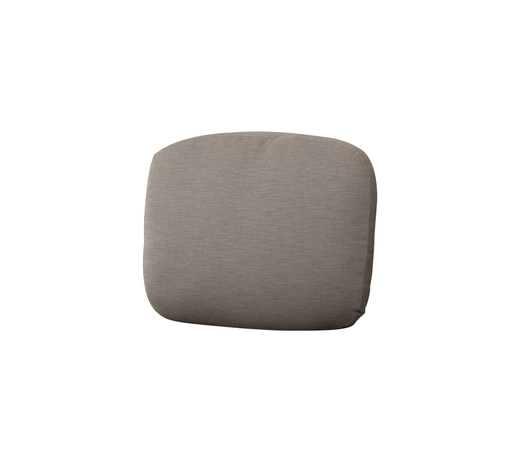 Rechteckiges Kissen aus einem weichen, neutralen Stoff, das für Komfort und Unterstützung konzipiert ist. Ideal zur Verbesserung von Sitzarrangements.