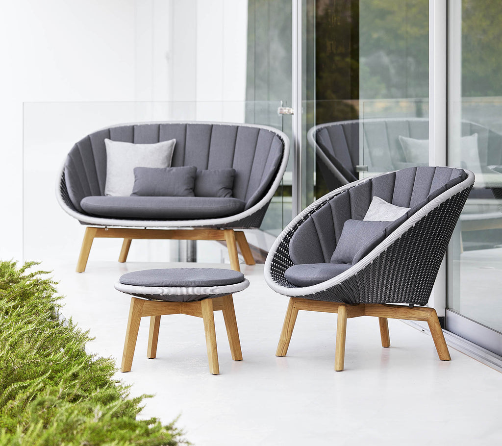 Peacock Hocker/Beistelltisch