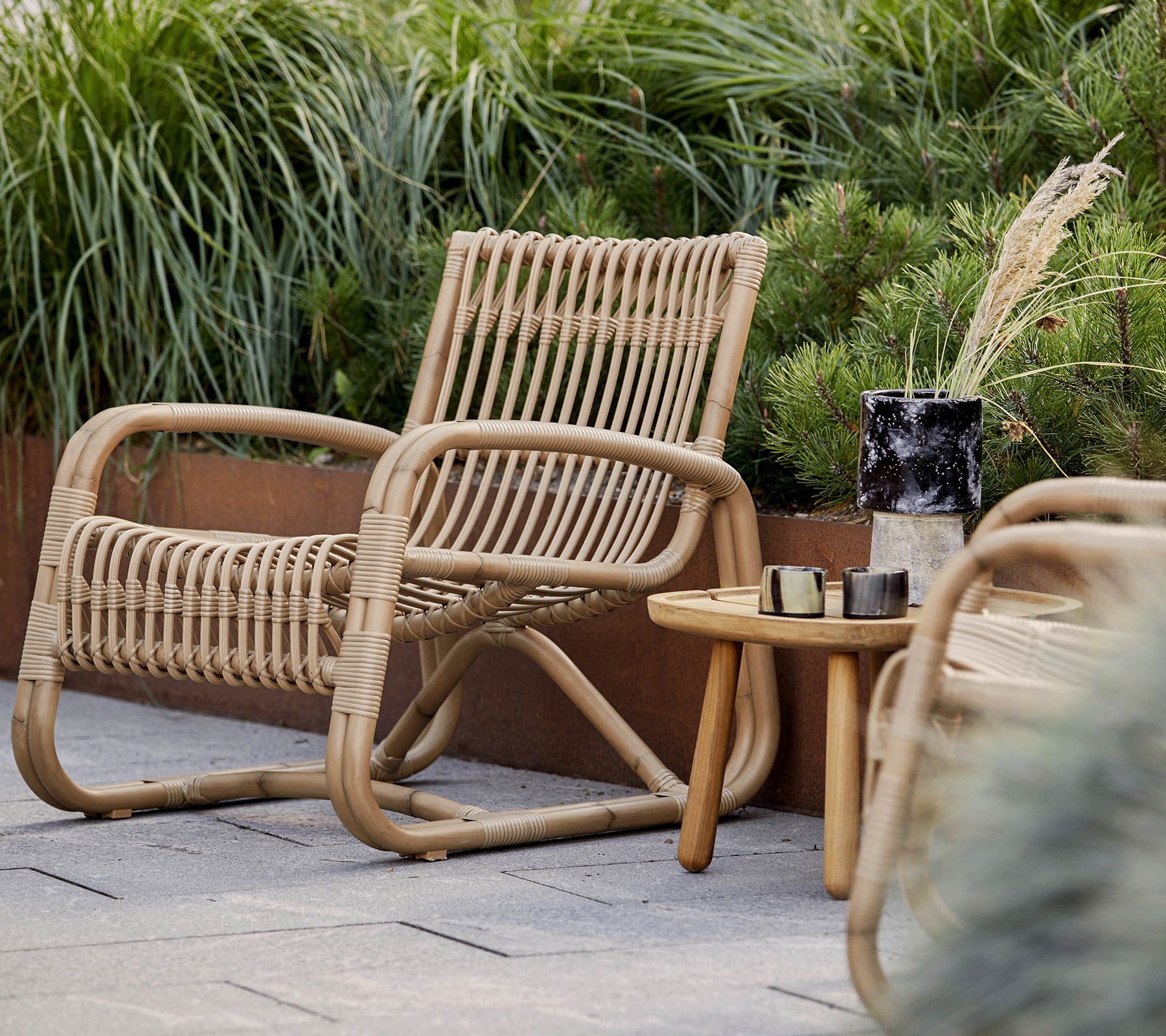 Cane-line Curve Lounge sessel