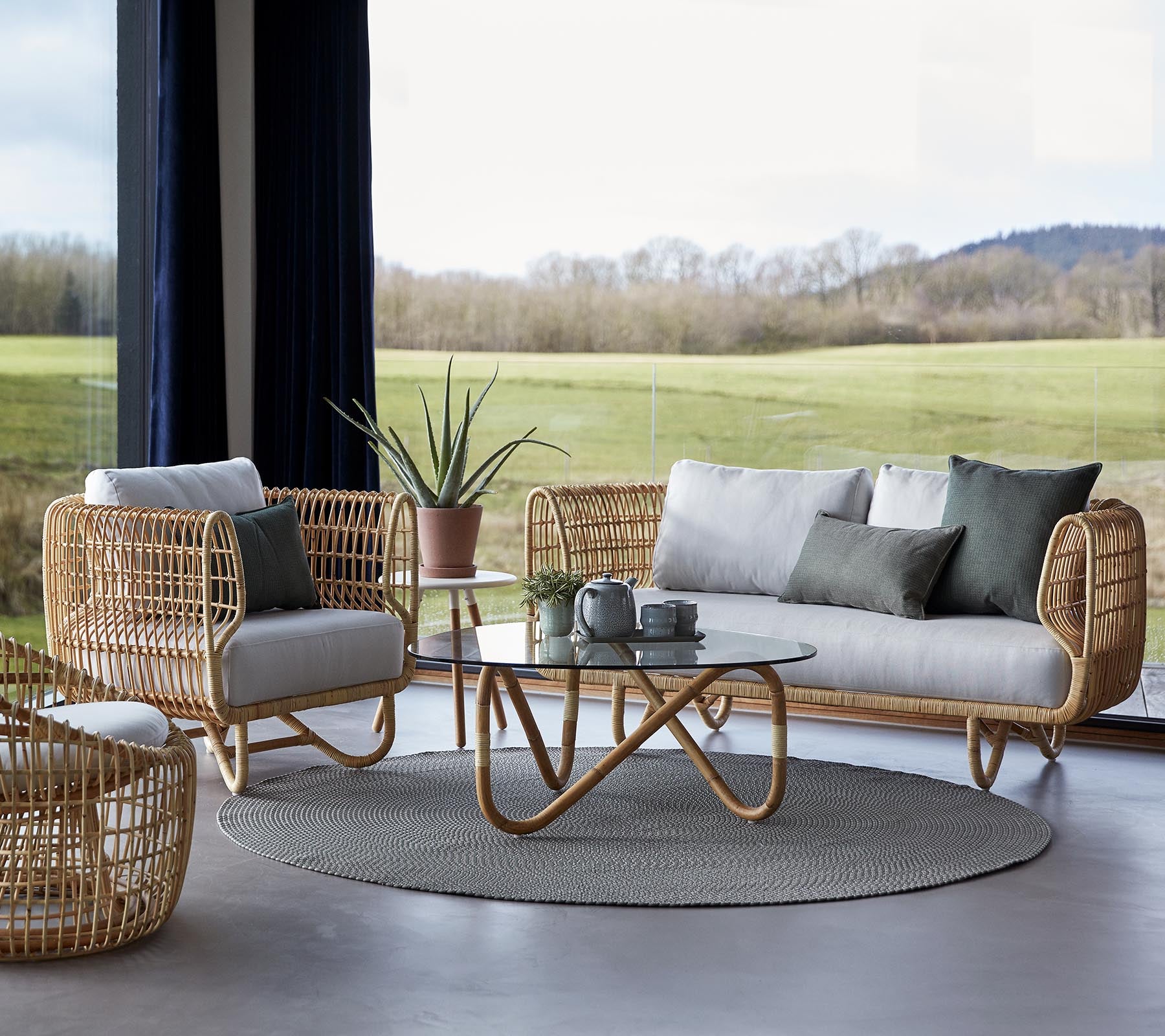 Nest 3-Sitzer sofa
