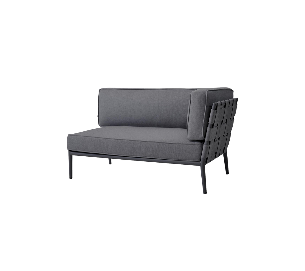 Conic 2-Sitzer Sofa-Modul, links