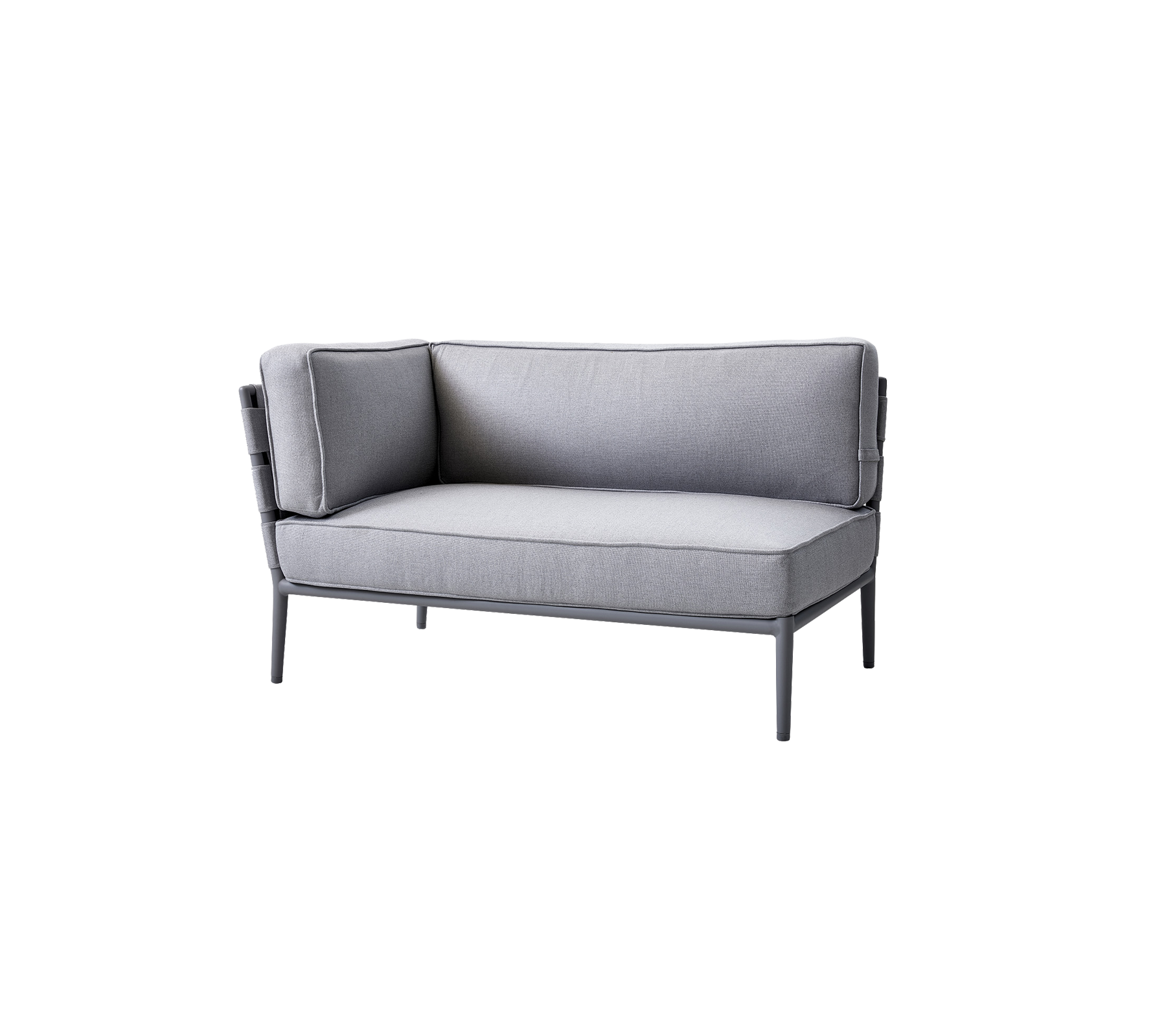 Conic 2-Sitzer Sofa-Modul, rechts