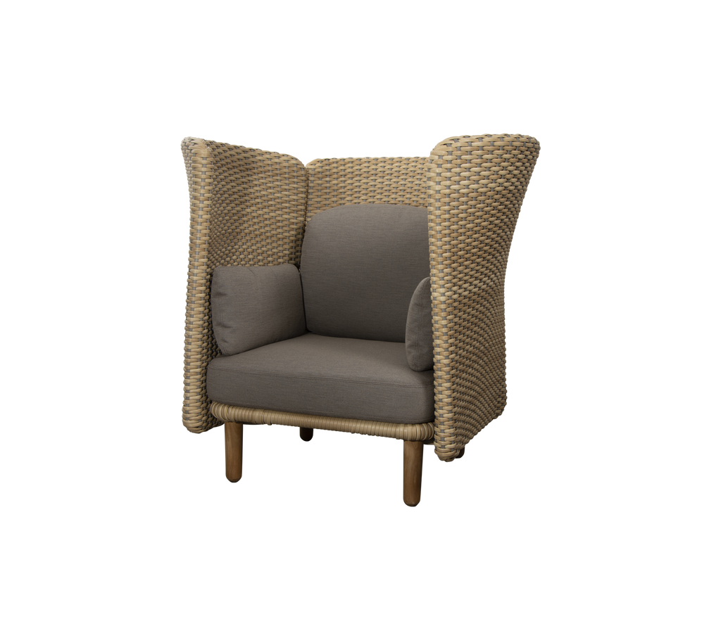 Arch Lounge Chair m/ hoher Armlehne/Rückenlehne