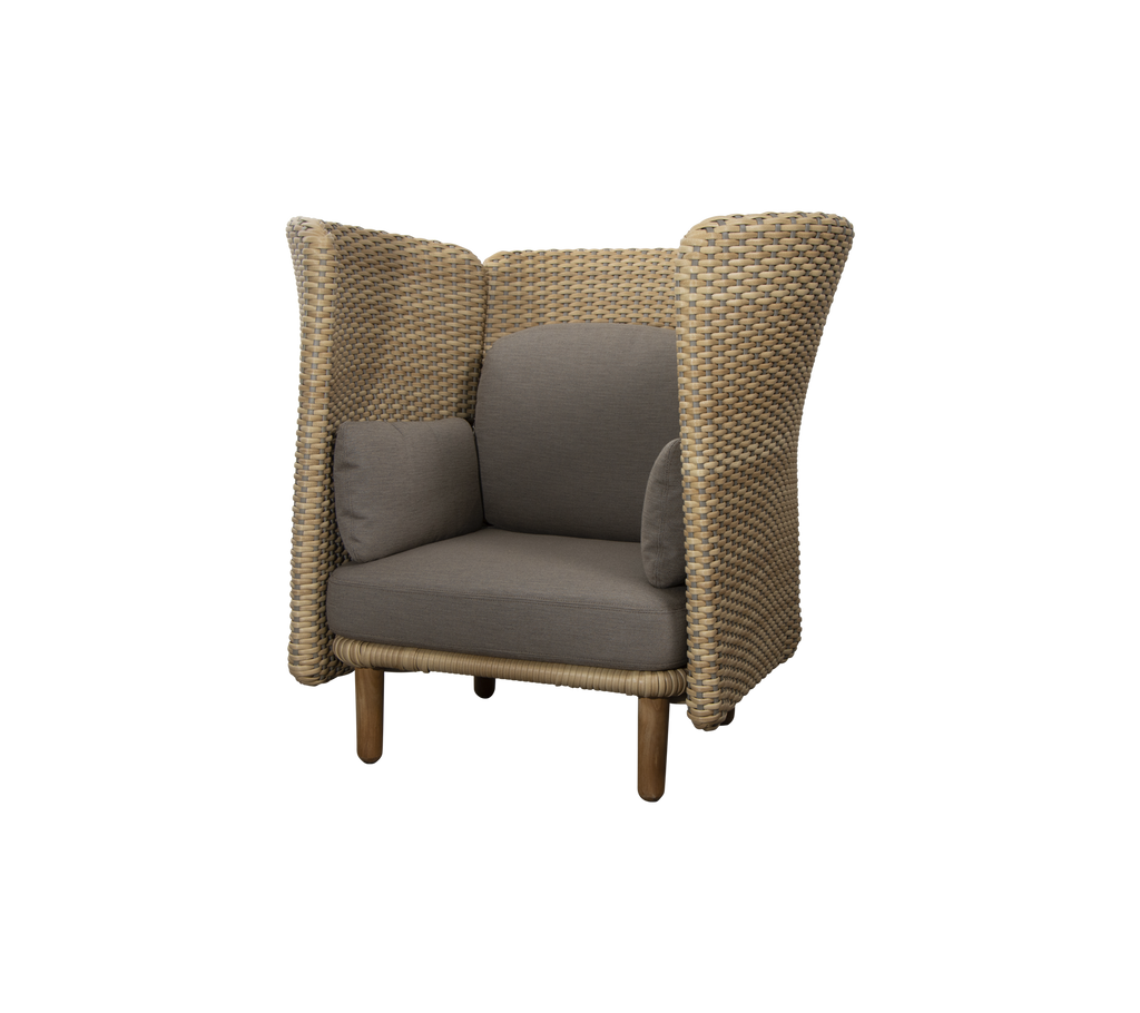 Arch Lounge Chair m/ hoher Armlehne/Rückenlehne (5)