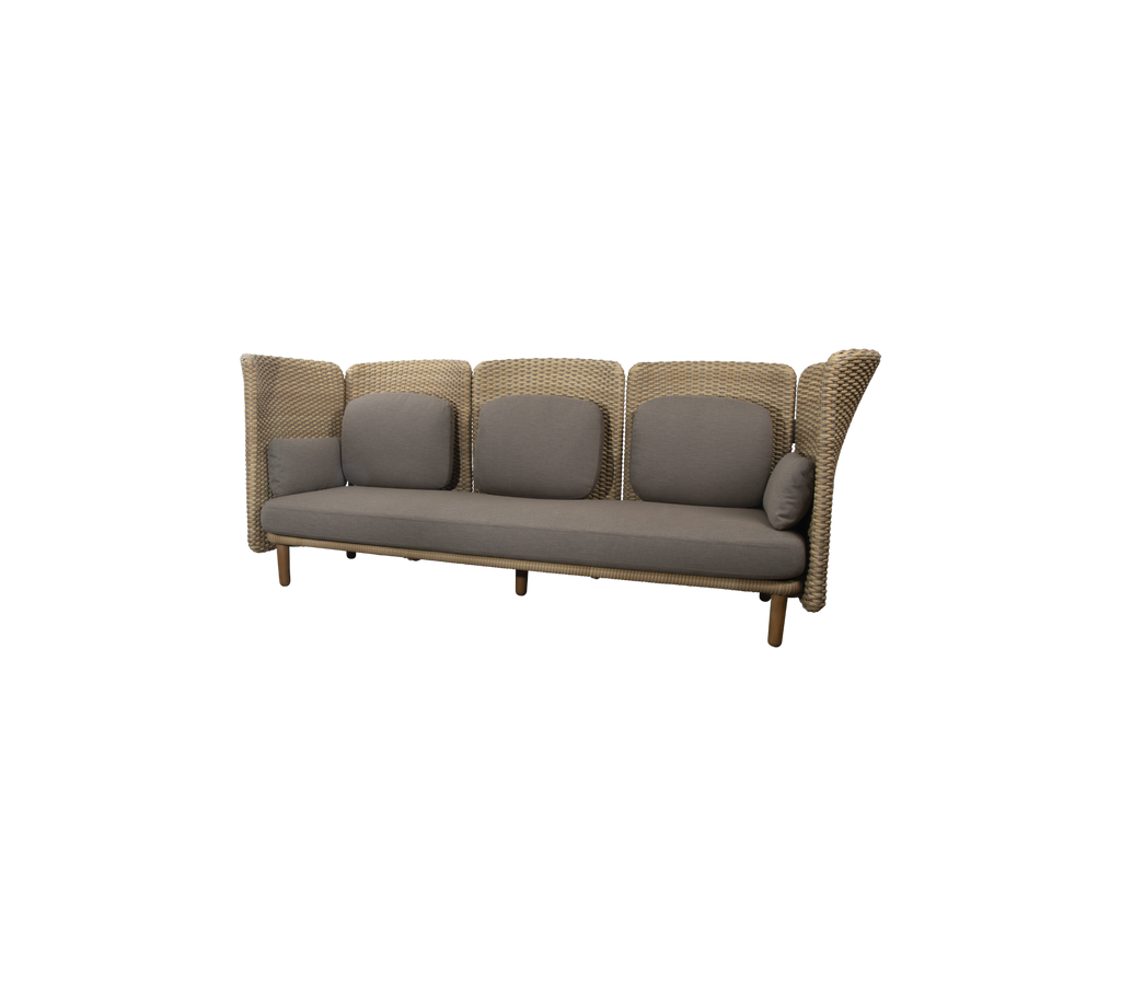 Arch 3-Sitzer Sofa m/ hohe Armlehne/Rückenlehne (9)