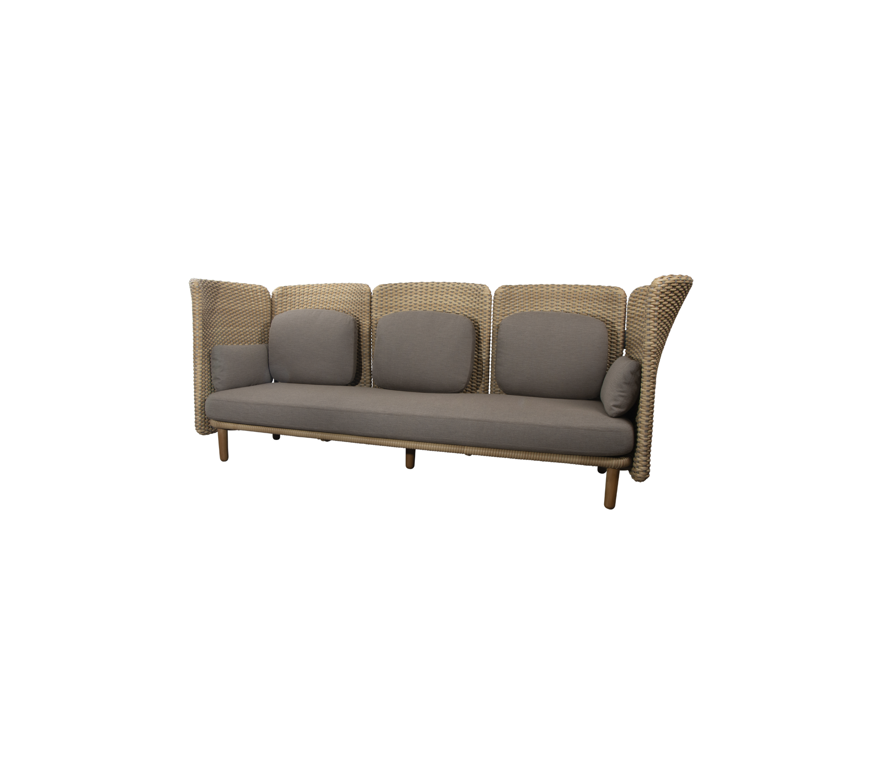 Cane-line Arch 3-Sitzer Sofa m/ hohe Armlehne/Rückenlehne
