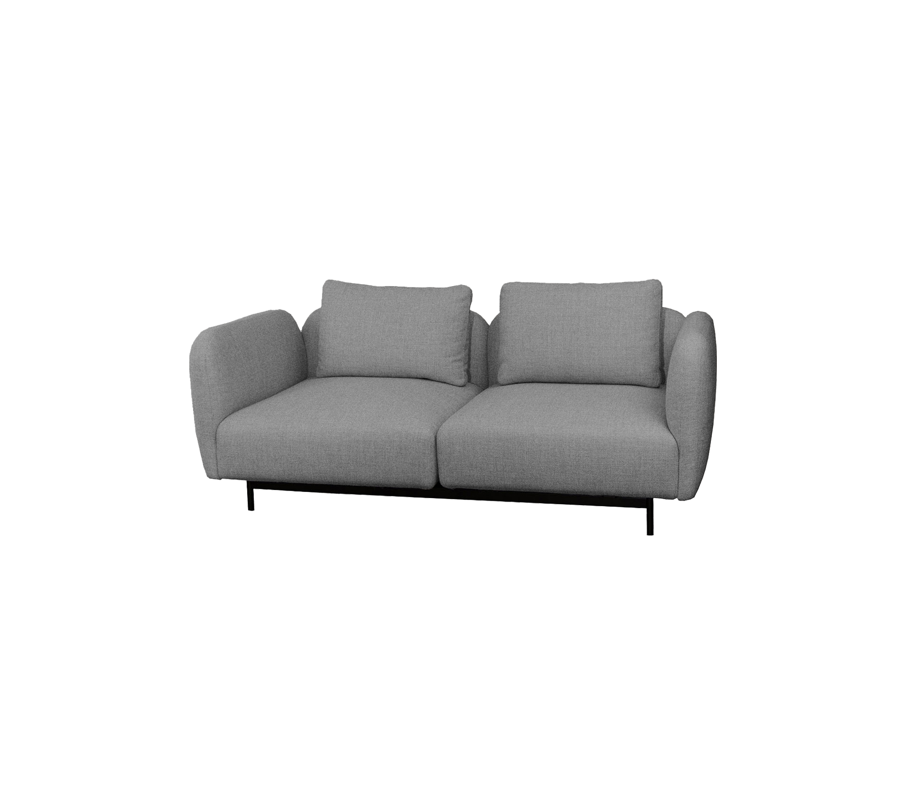 Aura 2-Sitzer-Sofa m/hohen Armlehnen (9)