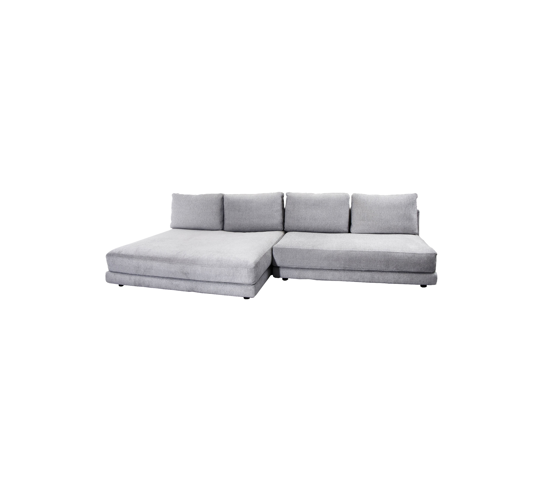 Scale 2-Sitzer Sofa m/dobbeltes Daybed, Rechts (1.1)