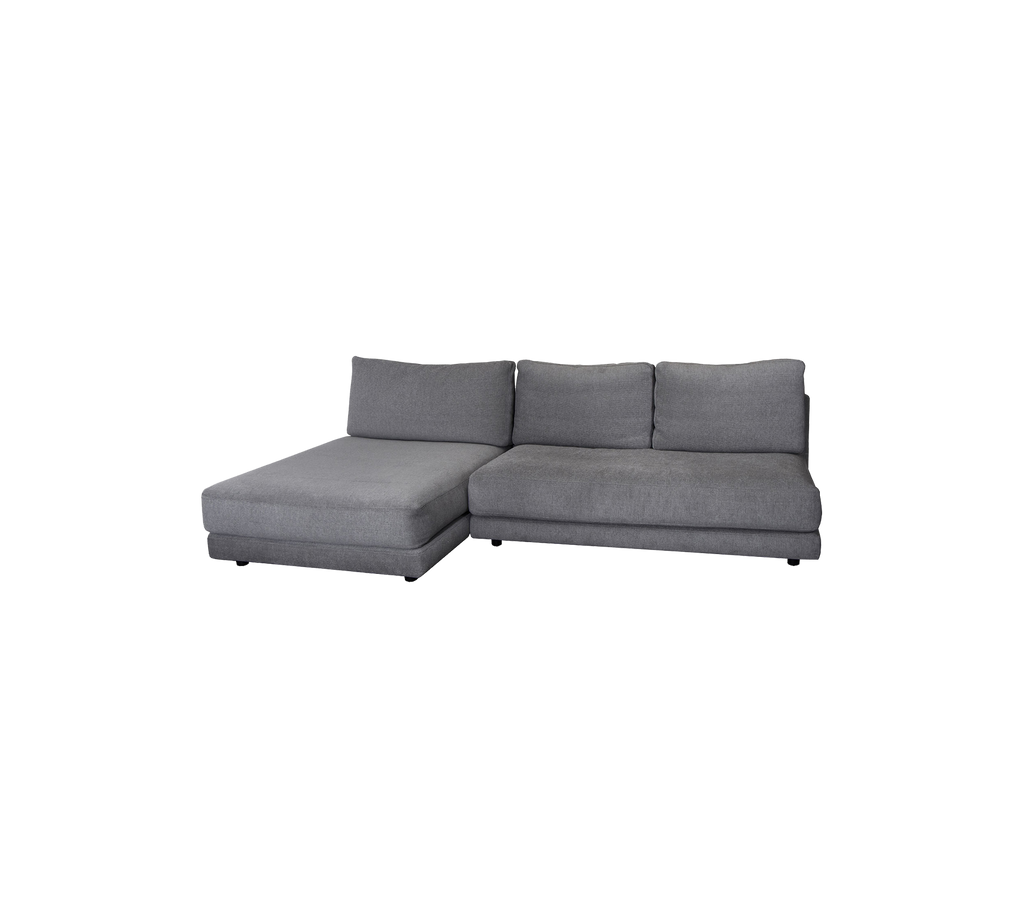 Scale 2-Sitzer Sofa m/single Daybed, Rechts