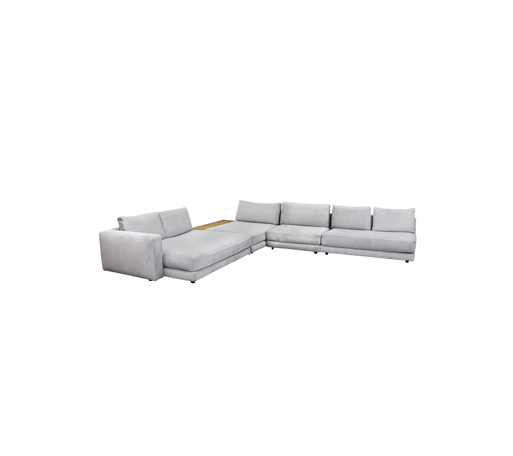 Scale Ecksofa m/Tisch & Armlehn